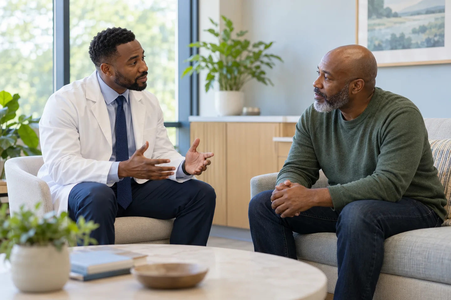 neurology consultation setting