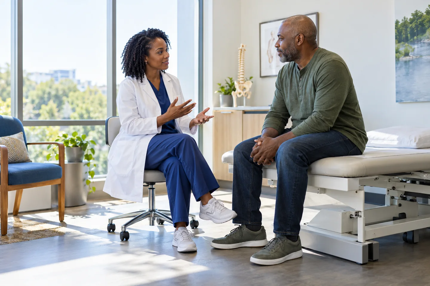 orthopedics consultation setting